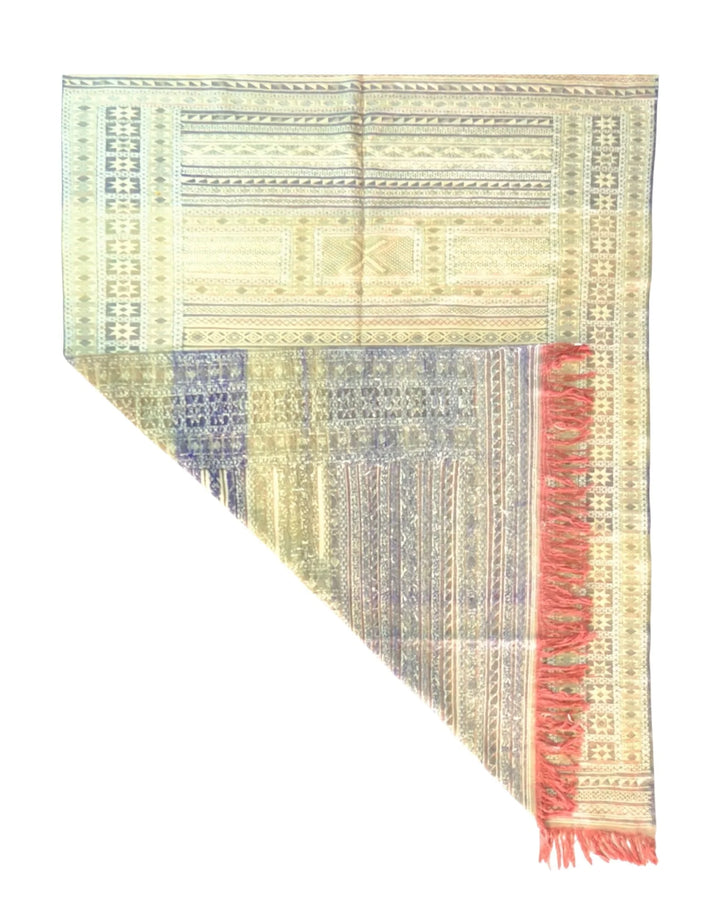 Elegant Multicolor Moroccan Tifelt Rug – Les Nomades De Marrakech